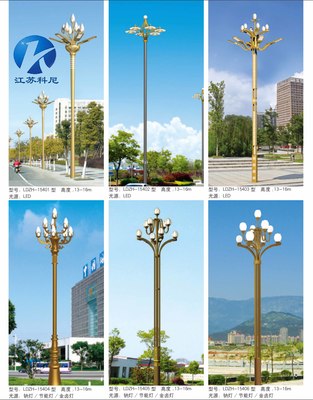 重庆玉兰灯与15米莲花灯、荷花灯生产直销 点亮城市道路照明的艺术与科技