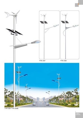 高邮市富华照明器材厂 专业供应250W LED太阳能道路照明灯及景观庭院灯